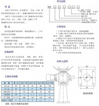 QLD螺桿啟閉機(jī)技術(shù)參數(shù)