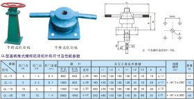 QL手推式、手輪式螺桿啟閉機(jī)