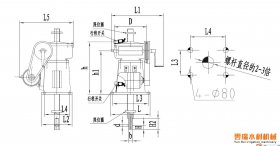 QL型手電兩用螺桿式啟閉機(jī)